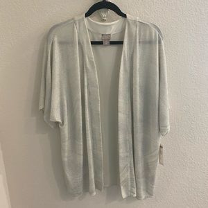 Chico’s Travelers Kimono Jacket Size 3